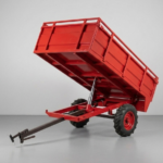 4×4 Mini Traktör Uyumlu Bahçe Römorku  Damperli (120 cm – 180 cm)